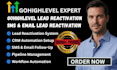 setup gohighlevel lead reactivation campaign and crm automation system