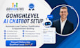 setup gohighlevel ai chatbot conversation ai ghl lead qualification booking bot