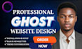 build and customize your ghost cms website, blog or newsletter