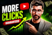 create heigh CTR youtube thumbnail design