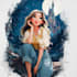 create a beautiful disney style portrait