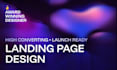 create a high converting landing page design for sales and lead gen in figma