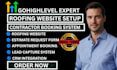 build gohighlevel roofing contractor website and booking system