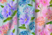 create seamless pattern design, watercolor pattern