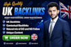 create high quality dofollow backlinks on UK domains