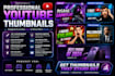 custom youtube thumbnail design