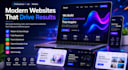 create professional websites with modern UI