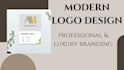 design a modern and luxury logo