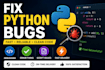 fix python bugs, errors, and scripts