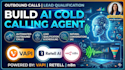 build ai cold calling agent outbound calls lead qualification vapi retell n8n