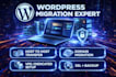 migrate wordpress website to new hosting without downtime