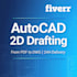 create professional 2d floor plan and master plan in autocad