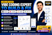 be your vibe coding expert to build  fix base44 lovable ai v0 and replit mv