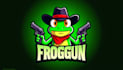 design outstanding frog gunner mascot logo in 12 hours