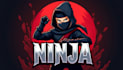 design outstanding ninja warrior mascot logo with unlimited revision