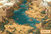 create a high quality detailed fantasy map for dnd and fiction