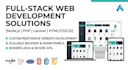 develop custom full stack website using nodejs laravel and php
