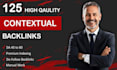 create high quality contextual backlinks