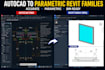 convert autocad and pdf drawing into parametric revit family