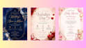 create beautiful birthday, wedding and party invitations