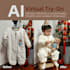 do professional ai clothing model try on photo