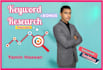 seo keyword research and competitor analysis