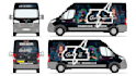 create premium vehicle wrap, van wrap and car graphics design