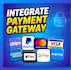 integrate payment gateways into your system