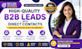 research b2b leads with direct contacts