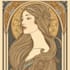 draw anything in art nouveau style