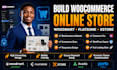build woocommwerce online store using flatsome,woodmart, or  xstore ecommerce