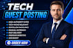 publish tech guest posts on high da websites