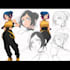 create anime oc reference sheet