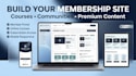 build a professional squarespace membership website