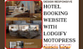 design hotel booking website with motopress lodgify integration