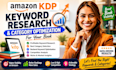 do amazon KDP keyword research and category optimization for books