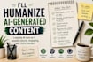 humanize your ai generated content to pass any ai detection