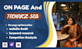 on page and technical SEO optimization for better rankings