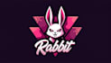 design awesome rabbit mascot logo just in 12 hours