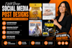 design scroll stopping media post