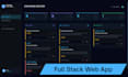 build a full stack web application with react and node js
