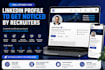 rewrite your linkedin profile to get recruiters find you