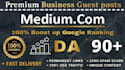 build high da business guest posts at medium,com