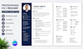 design professional CV and resume in canva