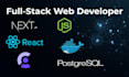 build a responsive full stack web application using nextjs