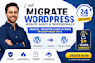 migrate wordpress website, transfer, clone or move wordpress site