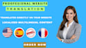 translate articles, blogs, and website content