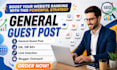 publish your general post on high DR general blogs