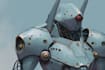illustrate classic retro mecha character
