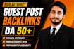 publish high da guest posts with dofollow contextual SEO backlinks
